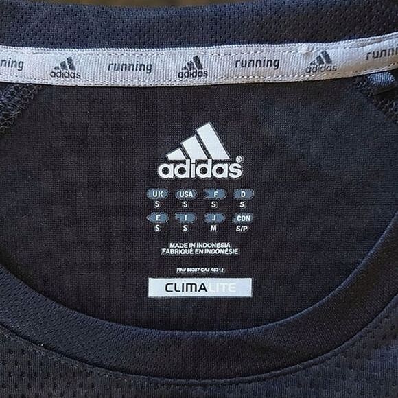 adidas black Response Short Sleeve Tee - Picture 8 of 15